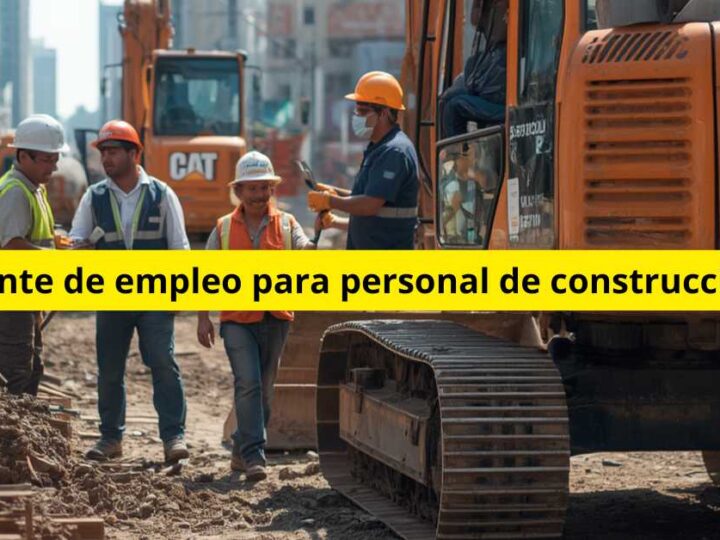 Oportunidad de Empleo para Personal de Construcción en Estados Unidos